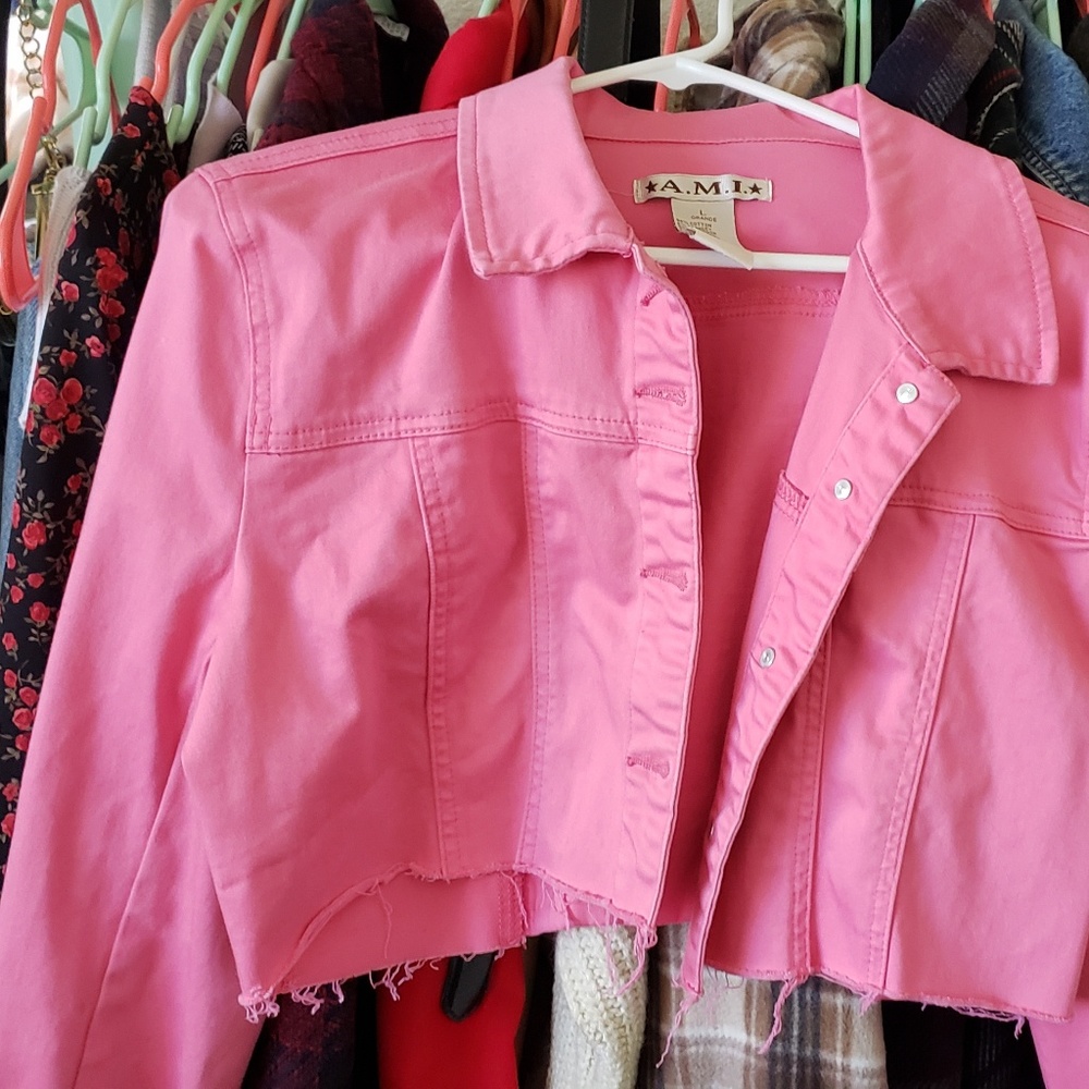 Cropped jean jacket - Picture 3 of 4